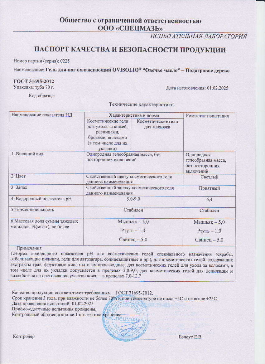 Паспорт №022025